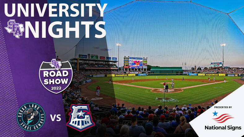 S F A night at Round Rock Express