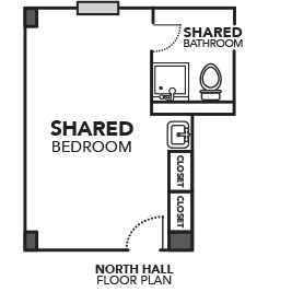 North hall unit