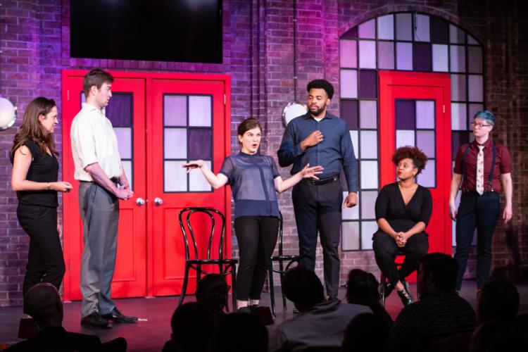 comedy-improvisation ensemble The Second City 