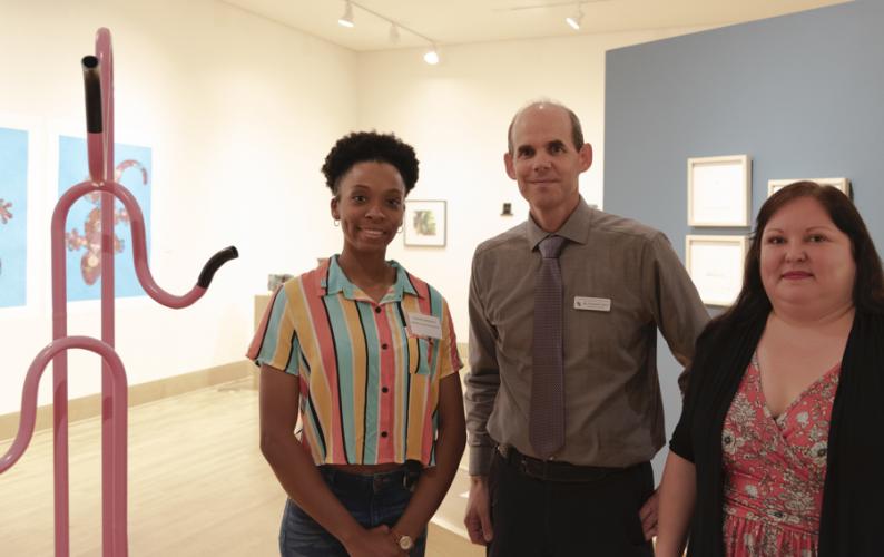 photo of Typhanie Shepherd, Christopher Talbot and Crystal Hicks
