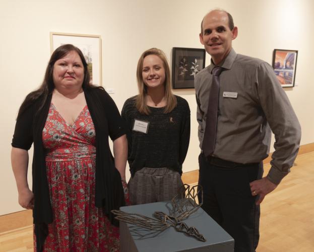 photo of Allison Silcox, Crystal Hicks and Christopher Talbot
