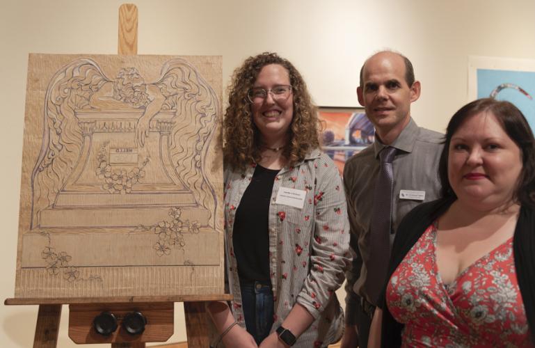 photo of Lucille Coleman, Christopher Talbot and Crystal Hicks