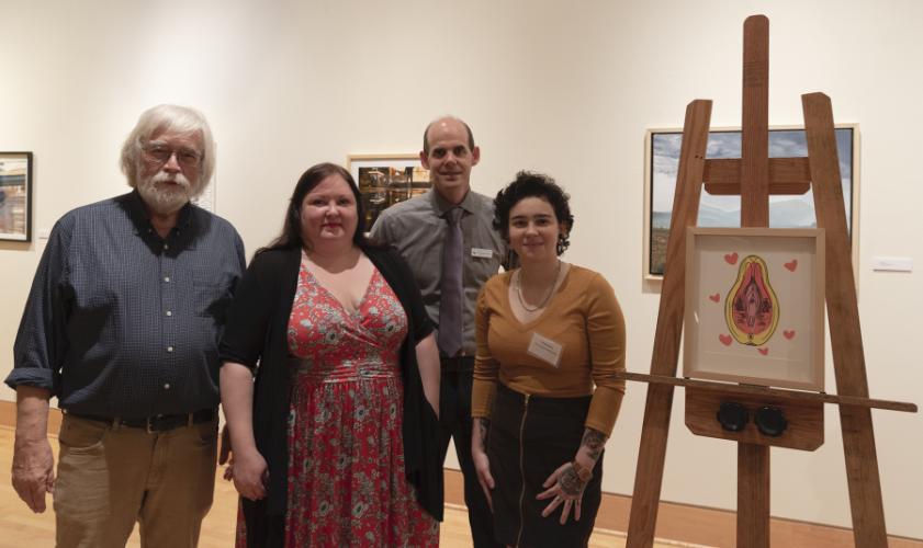 photo of Gary Parker, Crystal Hicks, Christopher Talbot and Ericka Bates