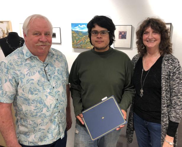 David Cozadd, Aldo Ornelas and Linda Mock
