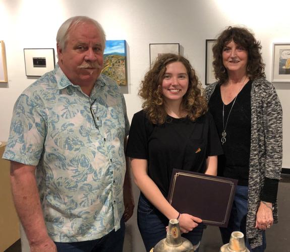 David Cozadd, Chloe Garrett and Linda Mock