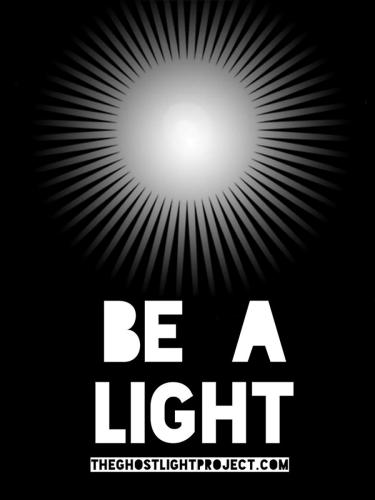 a poster for The Ghostlight Project