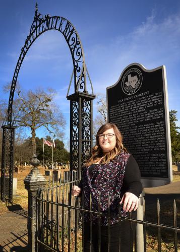 Heaven Umbrell at the Oak Grove Cemetery
