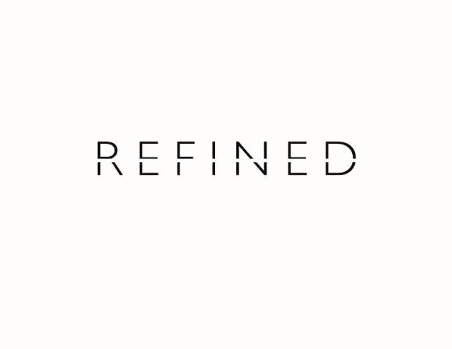 poster for Refined exhibit