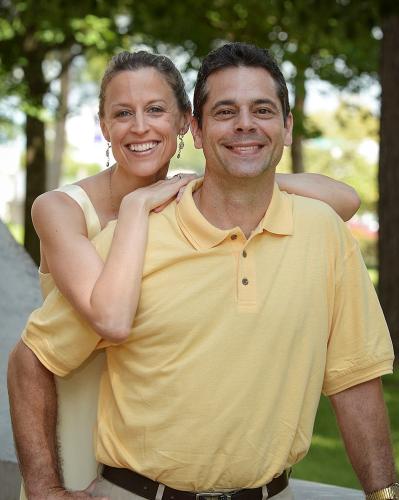 Christina Guenther and Ron Petti