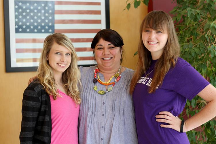 Abby Blackwell, Jennifer Anderson and Gail Avey