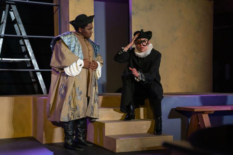 School of Theatre students perform a scene