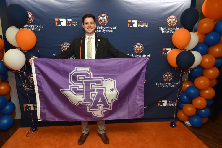 SFA senior business economics major Barret Williams