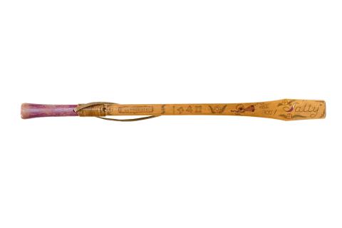 historic axe handle from 1940