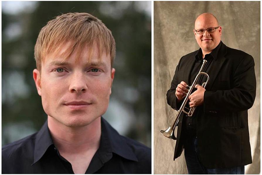 John Mackey, left, and Dr. Jacob Walburn