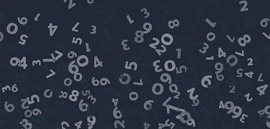 Number collage