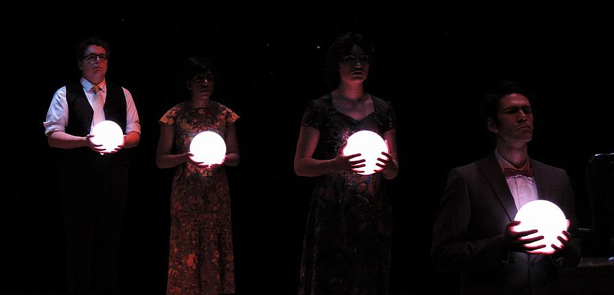 Students performing