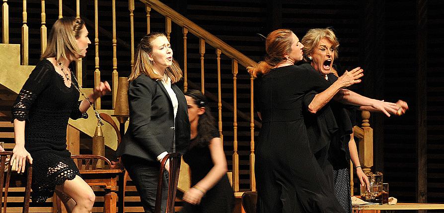Students performing